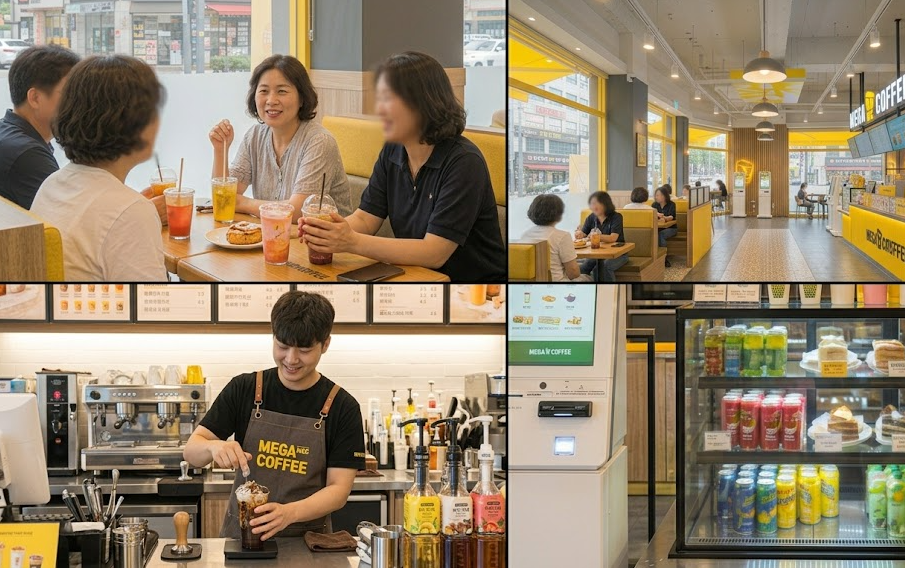 1층 코너 경상남도 카페 창업 · 본사 지원 다양 사진 1