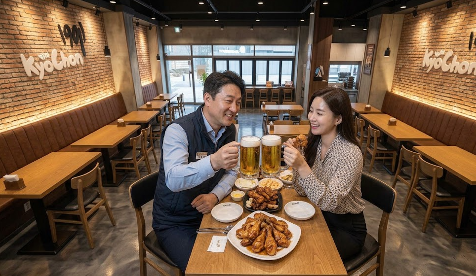 학원가 인근 경기 용인시 치킨점 프랜차이즈 창업 · 재계약 조건 유리 사진 1