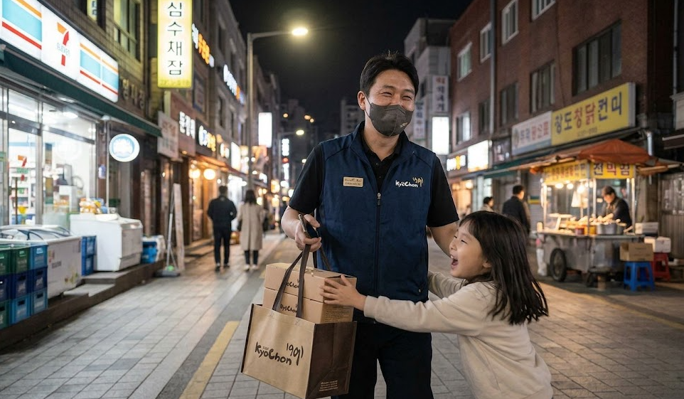 버스 정류장 인접 서울 강동구 치킨점 가맹 양도 · 초보 창업자 추천 사진 1
