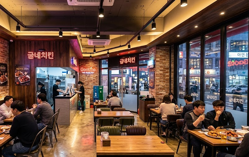 학원가 인근 서울 은평구 치킨점 매장 이전 · 우수 상권 사진 1