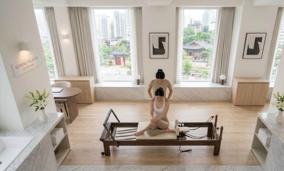 버스 정류장 인접 서울 광진구 필라테스 가맹 양도 · 인수인계 꼼꼼 사진 1